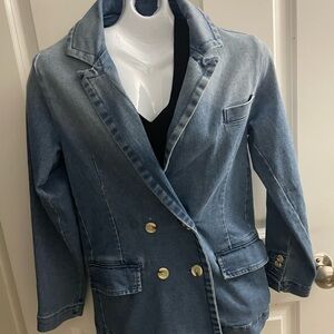 Black Tape Denim Blazer